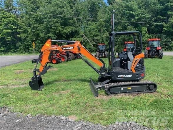 Doosan DX35-5 Mini ekskavatörler, 7 tona dek