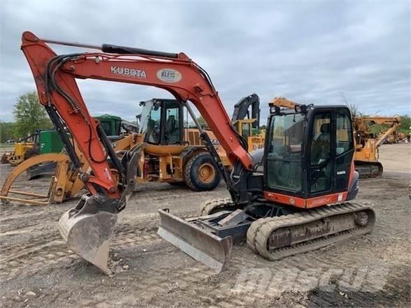 Kubota KX080-4 Paletli ekskavatörler