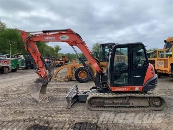 Kubota KX080-4 Paletli ekskavatörler