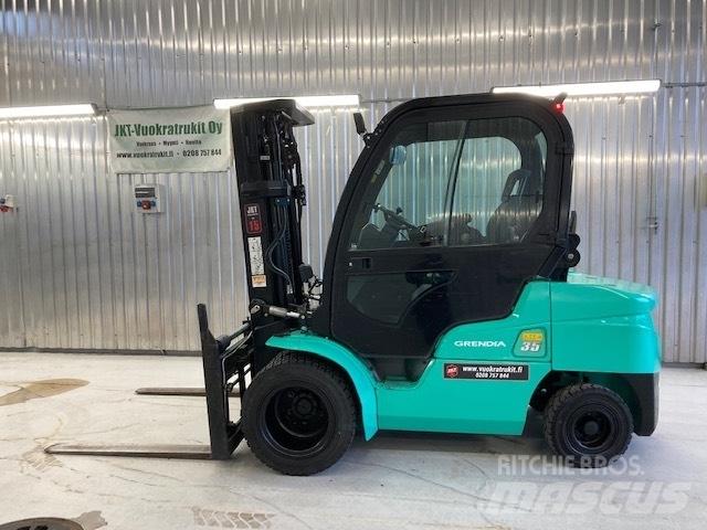 Mitsubishi FD35N Dizel forkliftler