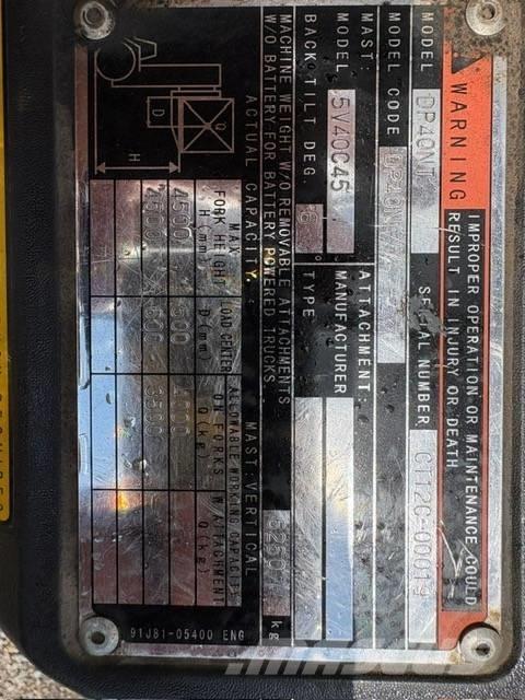 CAT DP40NT Dizel forkliftler