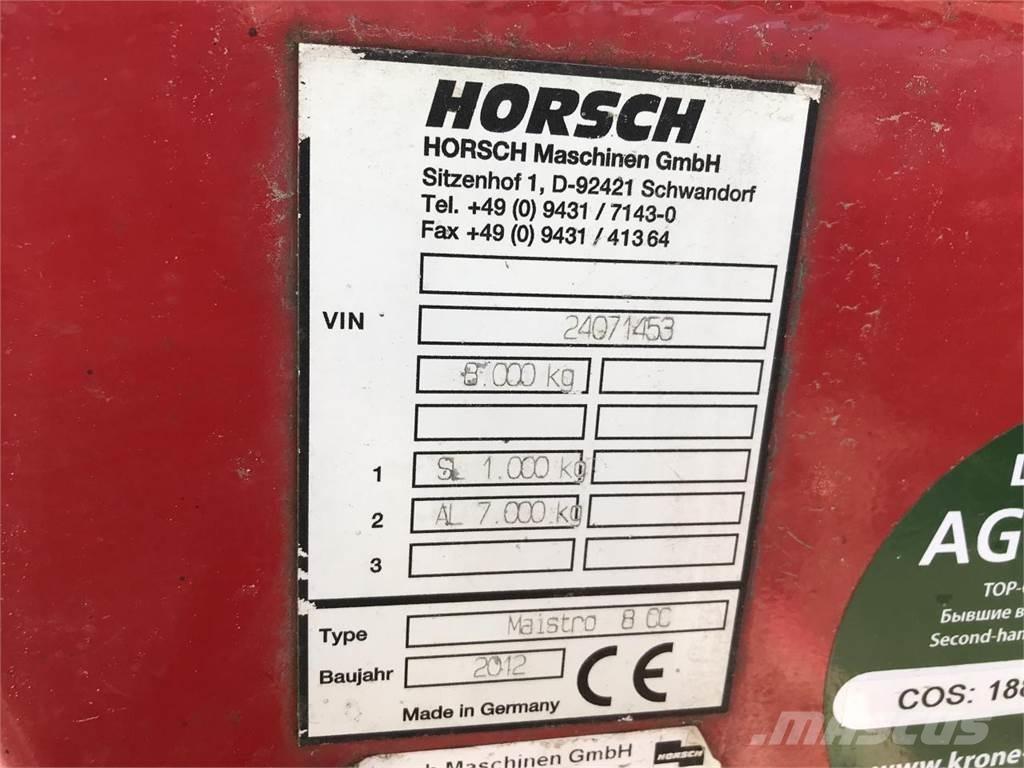 Horsch Maistro 8CC Hassas ekim makinalari