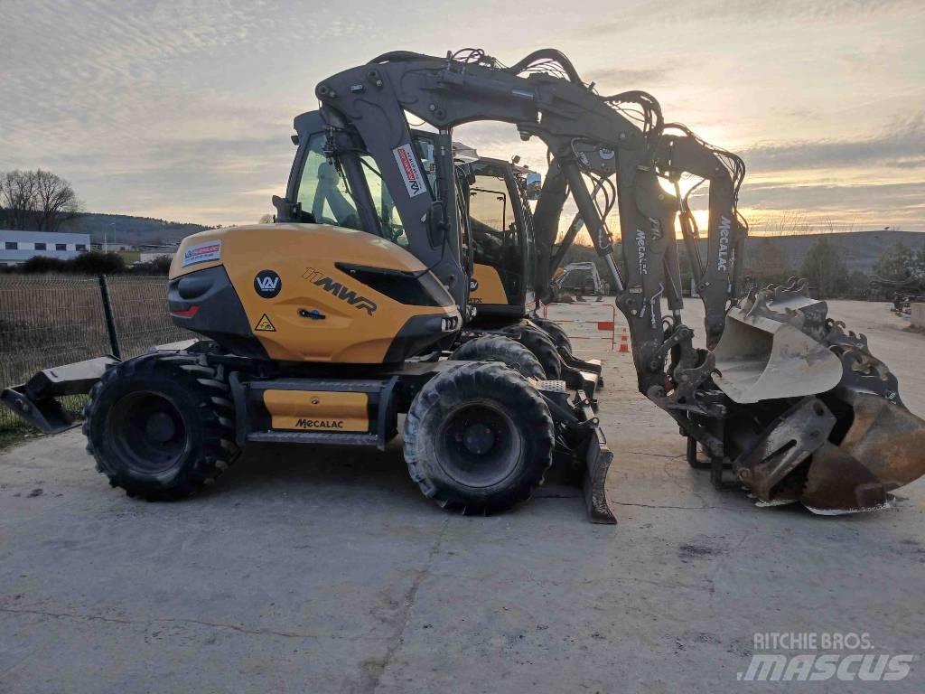 Mecalac 11MWR Lastik tekerli ekskavatörler