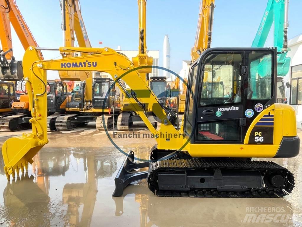 Komatsu PC 56 Mini ekskavatörler, 7 tona dek