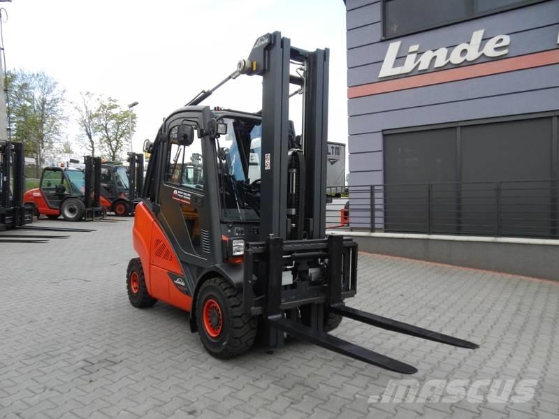 Linde H 30 T-03 LPG'li forkliftler