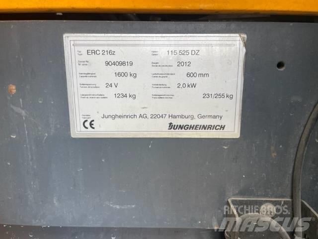 Jungheinrich ERC 216 Akülü depo ekipmanları