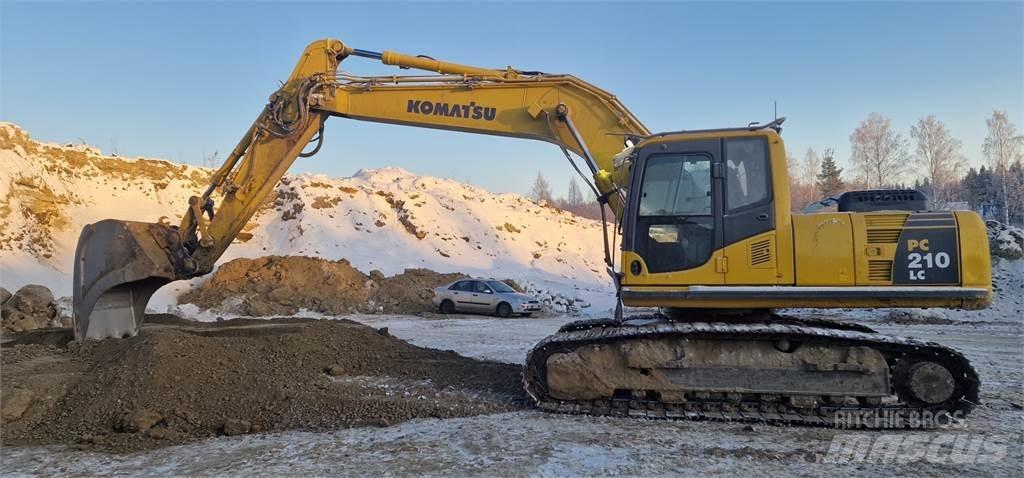 Komatsu PC210LC-8 Paletli ekskavatörler
