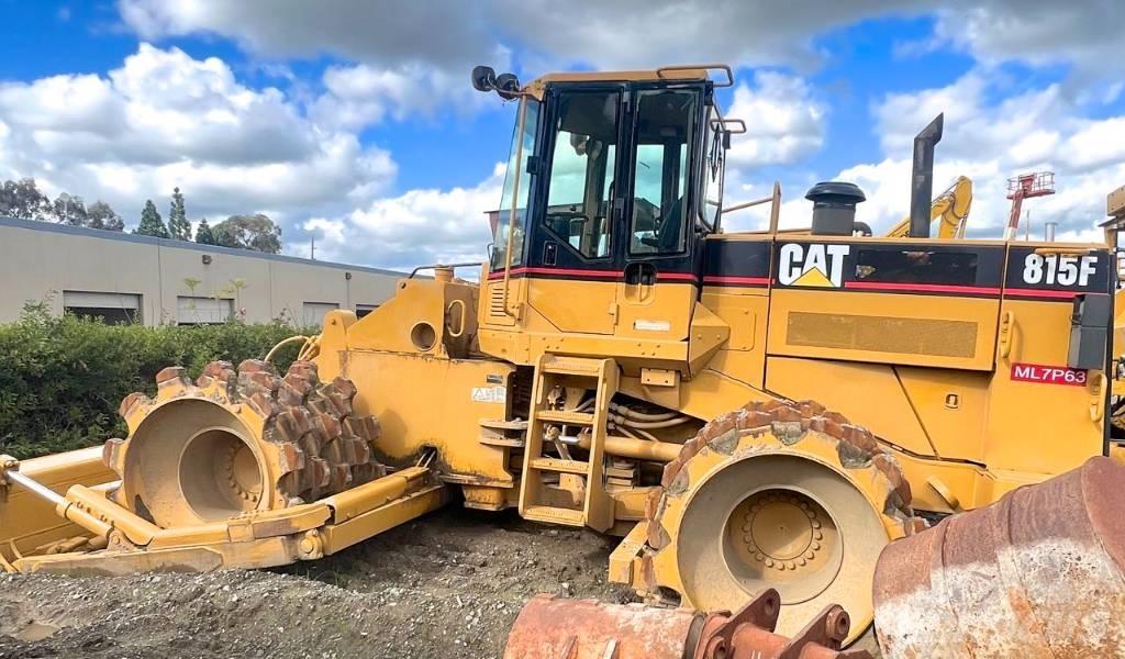 CAT 815 F Zemin sıkıştırma makineleri