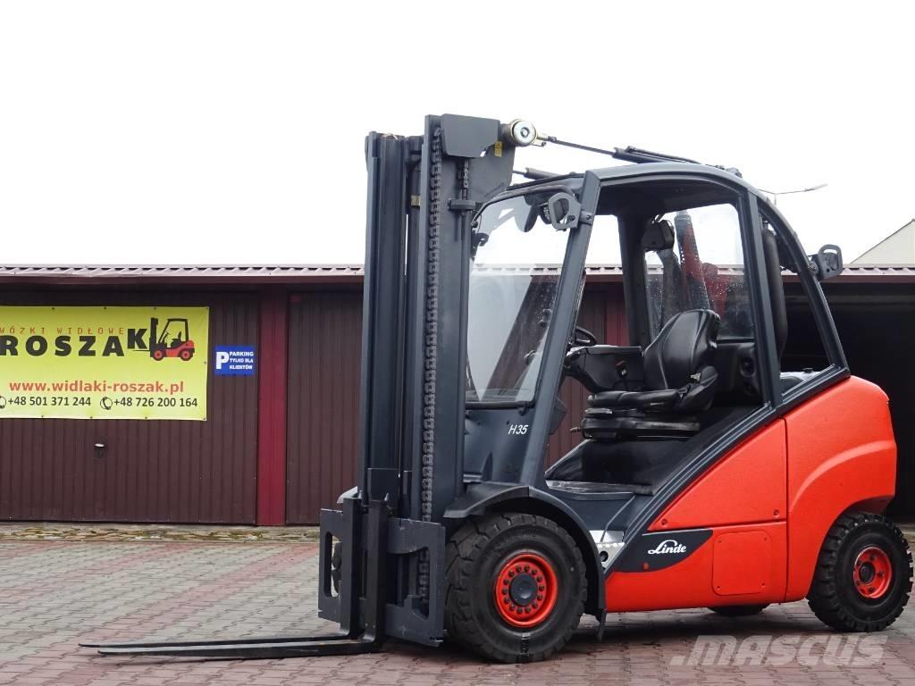 Linde H35D-02 Dizel forkliftler
