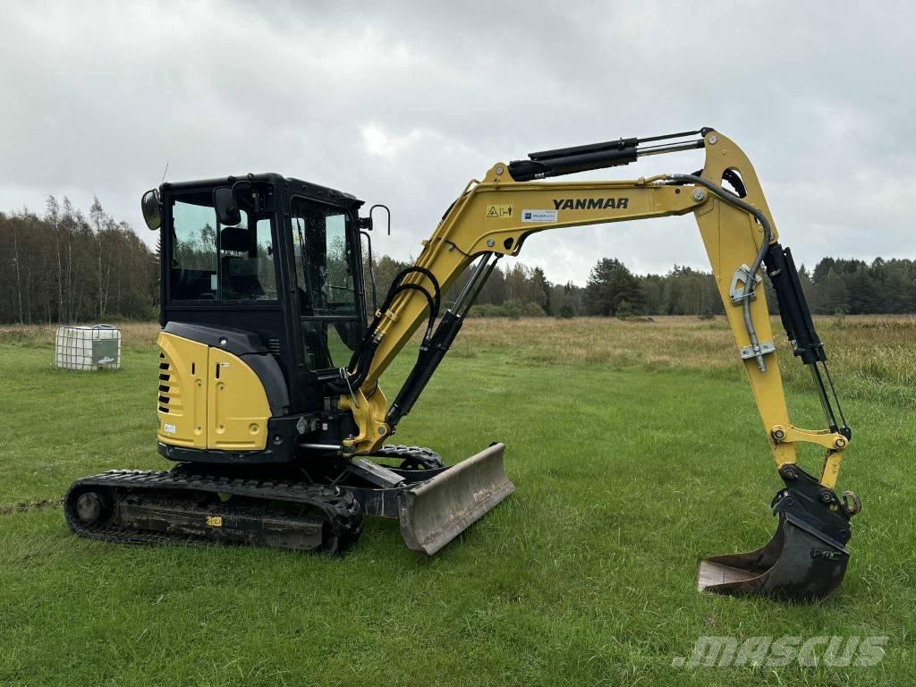 Yanmar Vio 38 Mini ekskavatörler, 7 tona dek