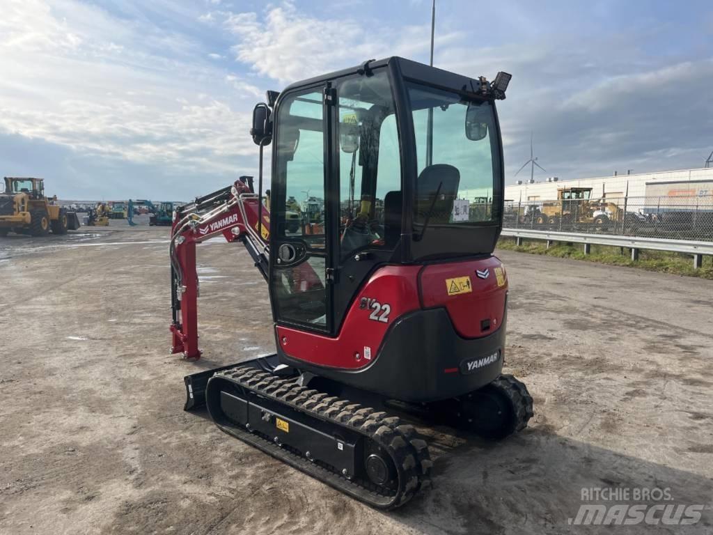 Yanmar SV 22 Mini ekskavatörler, 7 tona dek