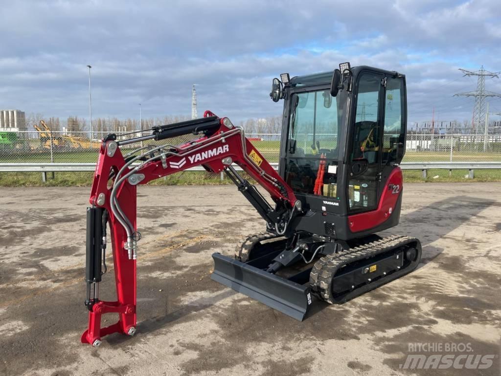 Yanmar SV 22 Mini ekskavatörler, 7 tona dek