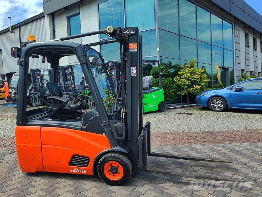 Linde E16C-01 Elektrikli forkliftler