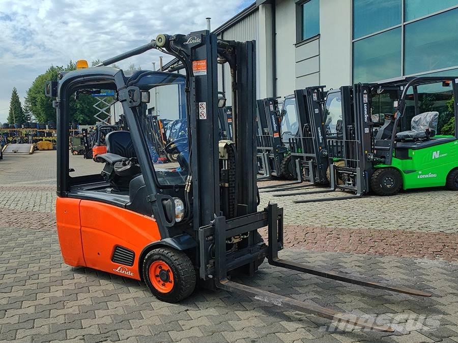Linde E16C-01 Elektrikli forkliftler