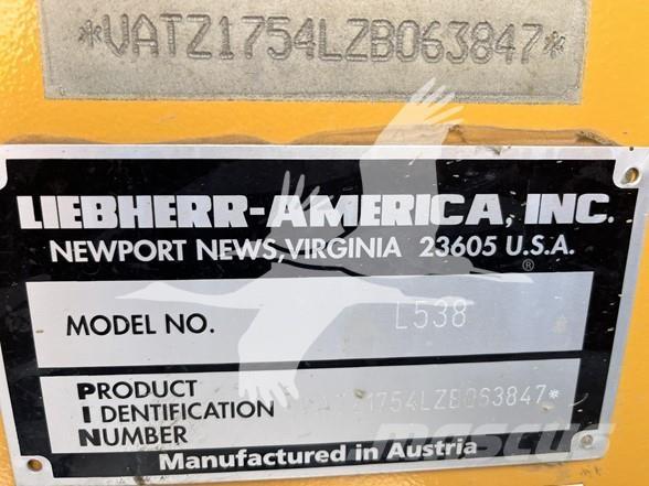 Liebherr L538 Tekerlekli yükleyiciler