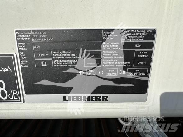 Liebherr LB30 Sondaj kuleleri