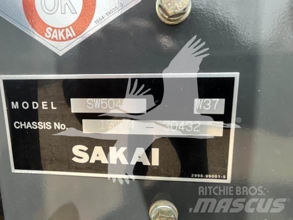 Sakai SW504W Tek tamburlu silindirler