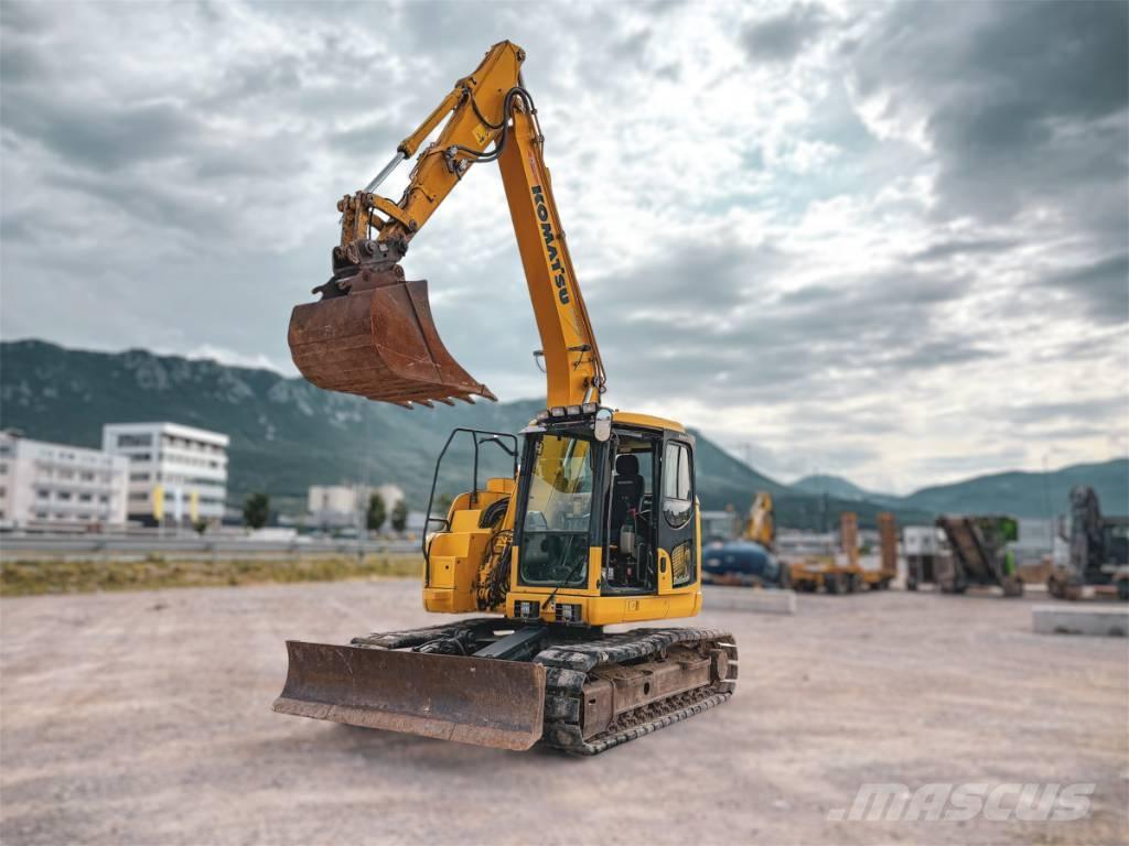 Komatsu PC 138 US Paletli ekskavatörler