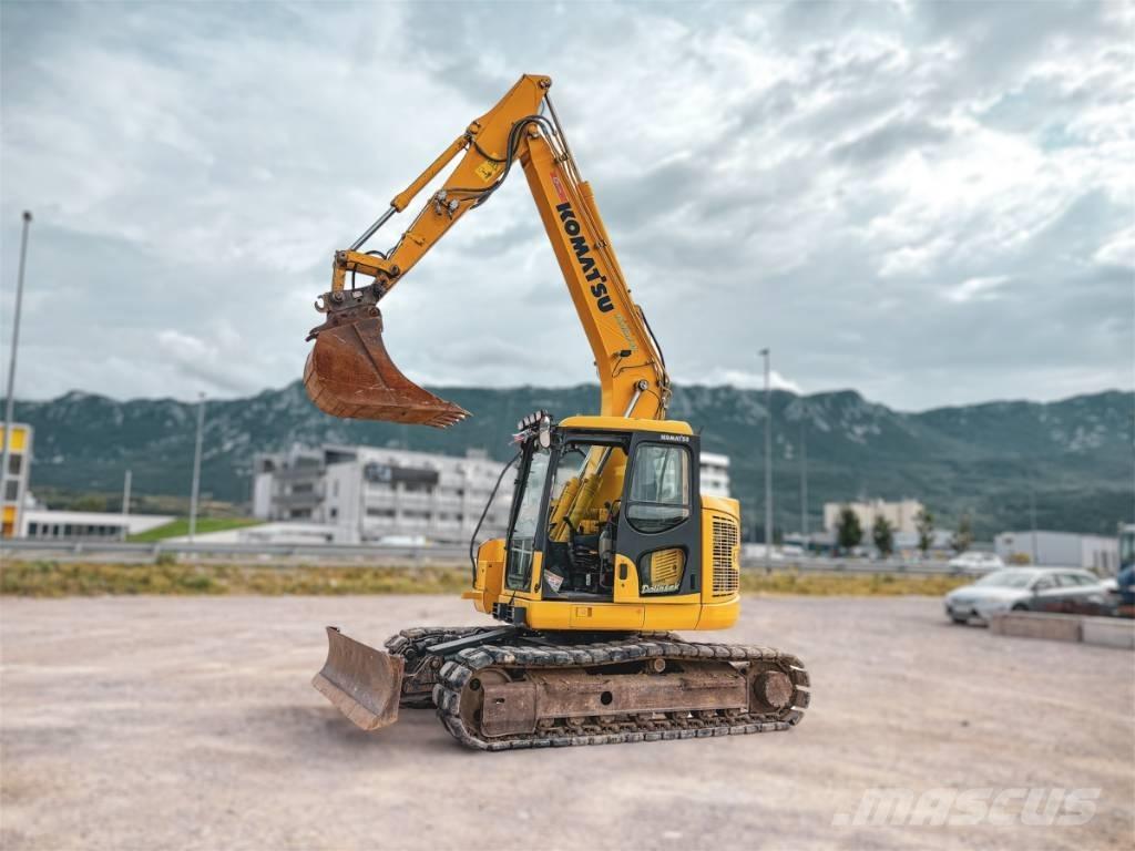 Komatsu PC 138 US Paletli ekskavatörler