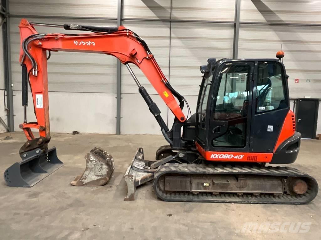 Kubota KX 080-4 A Midi ekskavatörler 7 - 12 t