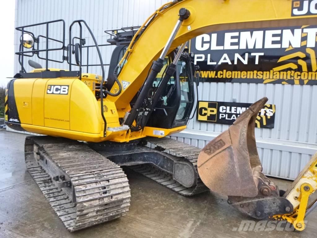 JCB JS 145 LC Paletli ekskavatörler