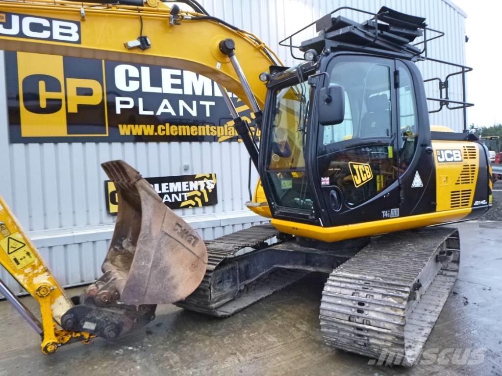 JCB JS 145 LC Paletli ekskavatörler