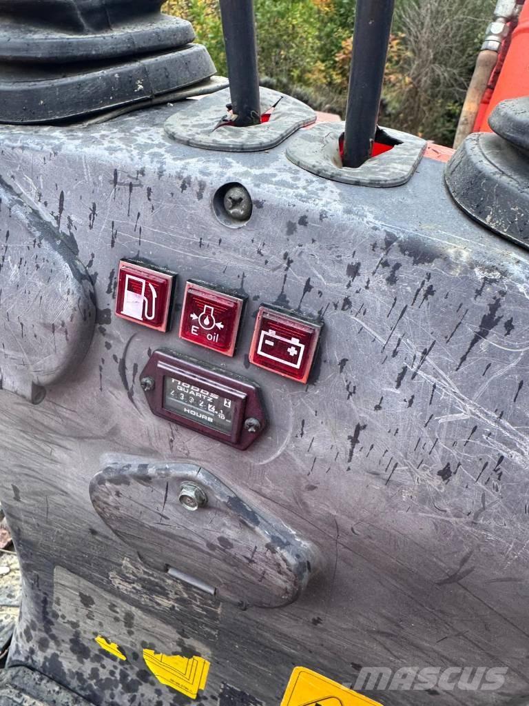 Kubota K 008-3 Mini ekskavatörler, 7 tona dek