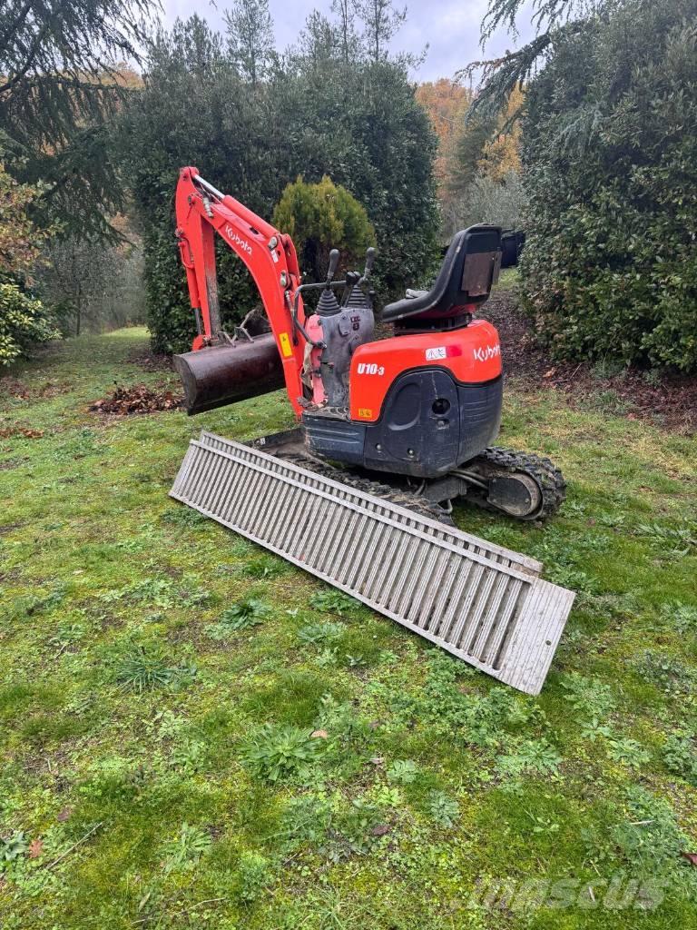 Kubota K 008-3 Mini ekskavatörler, 7 tona dek