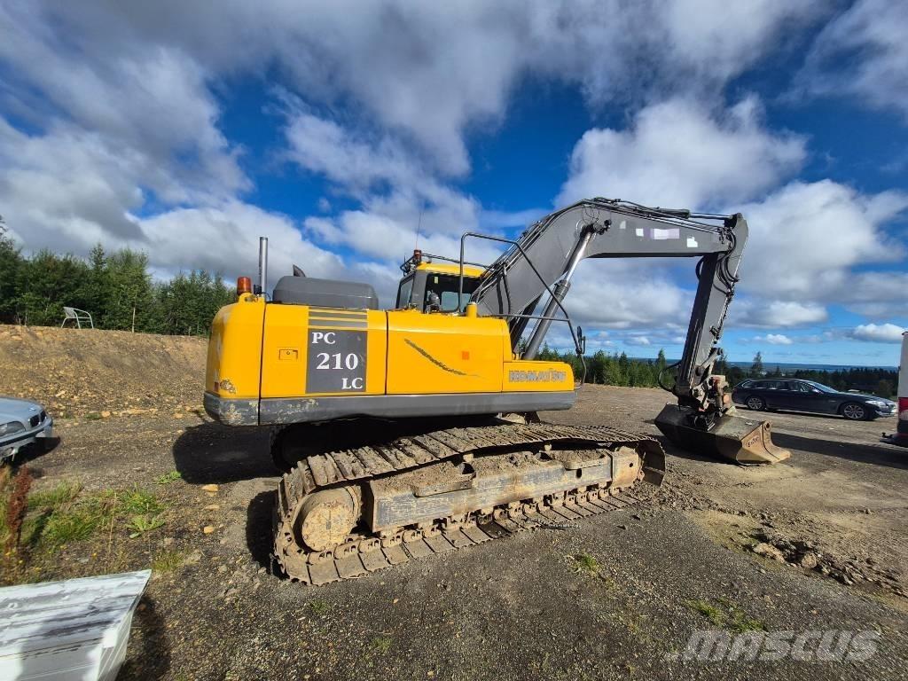 Komatsu PC 210 LC-7K Paletli ekskavatörler