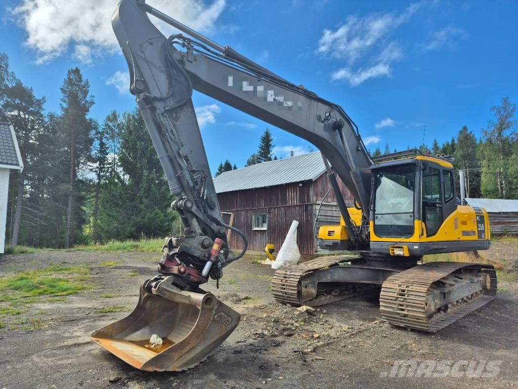 Komatsu PC 210 LC-7K Paletli ekskavatörler