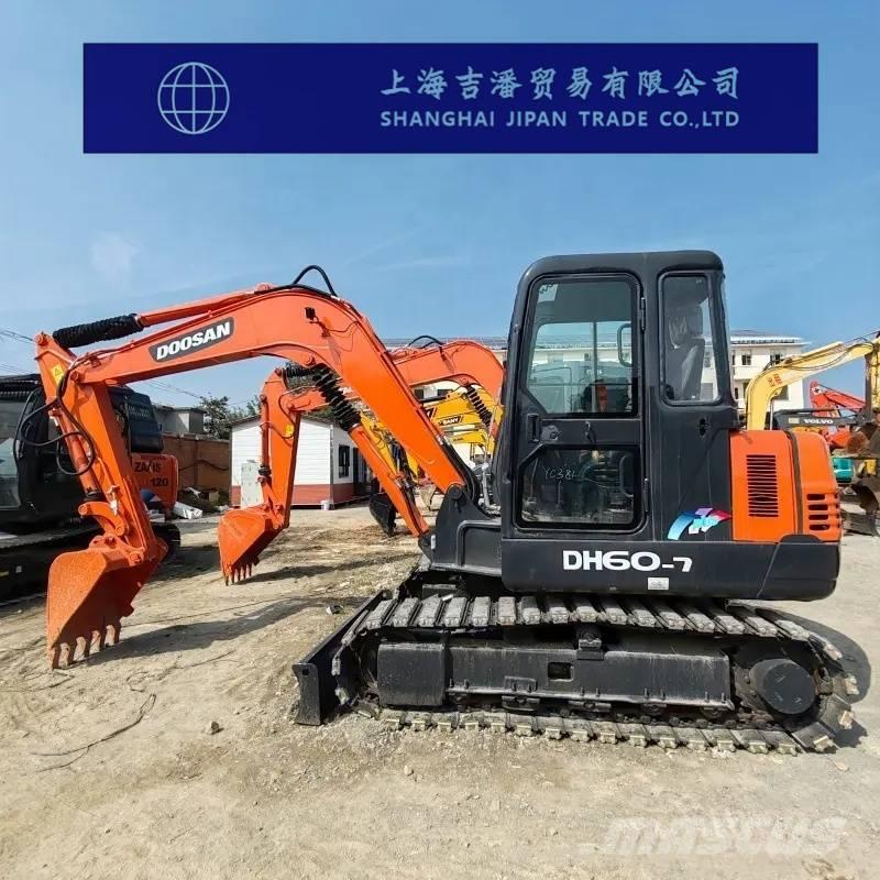 Doosan DH 60-7 Mini ekskavatörler, 7 tona dek