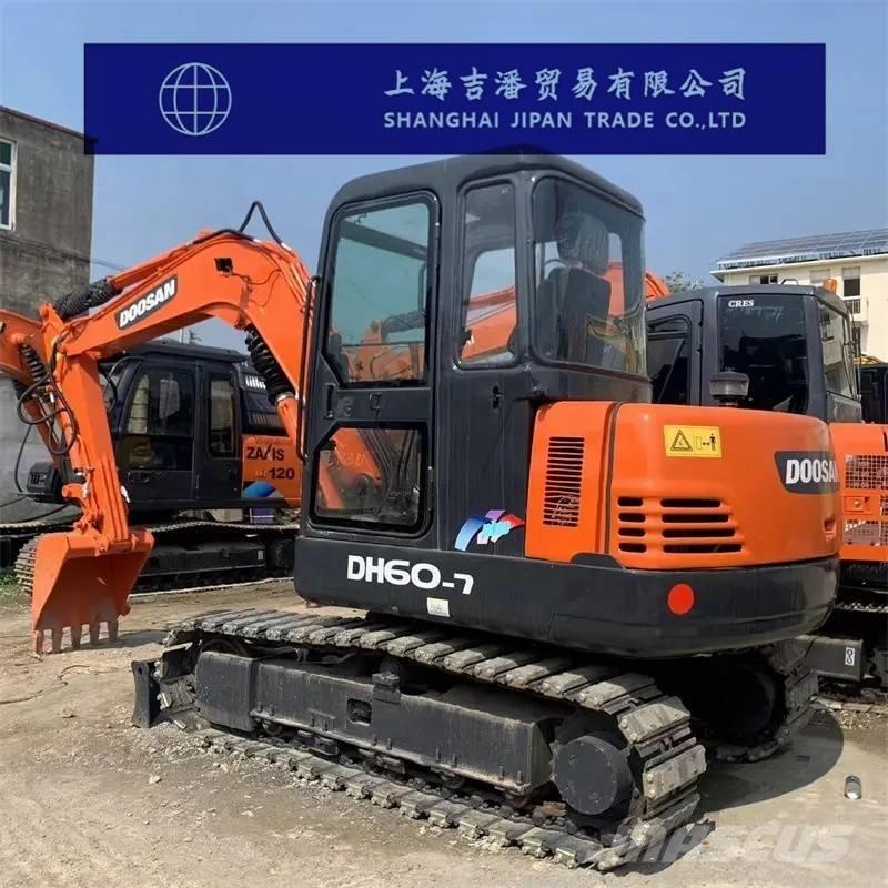 Doosan DH 60-7 Mini ekskavatörler, 7 tona dek