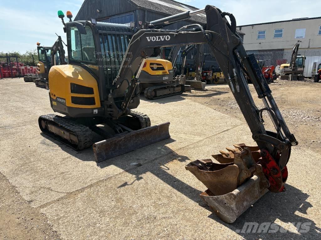 Volvo ECR 35 D Mini ekskavatörler, 7 tona dek