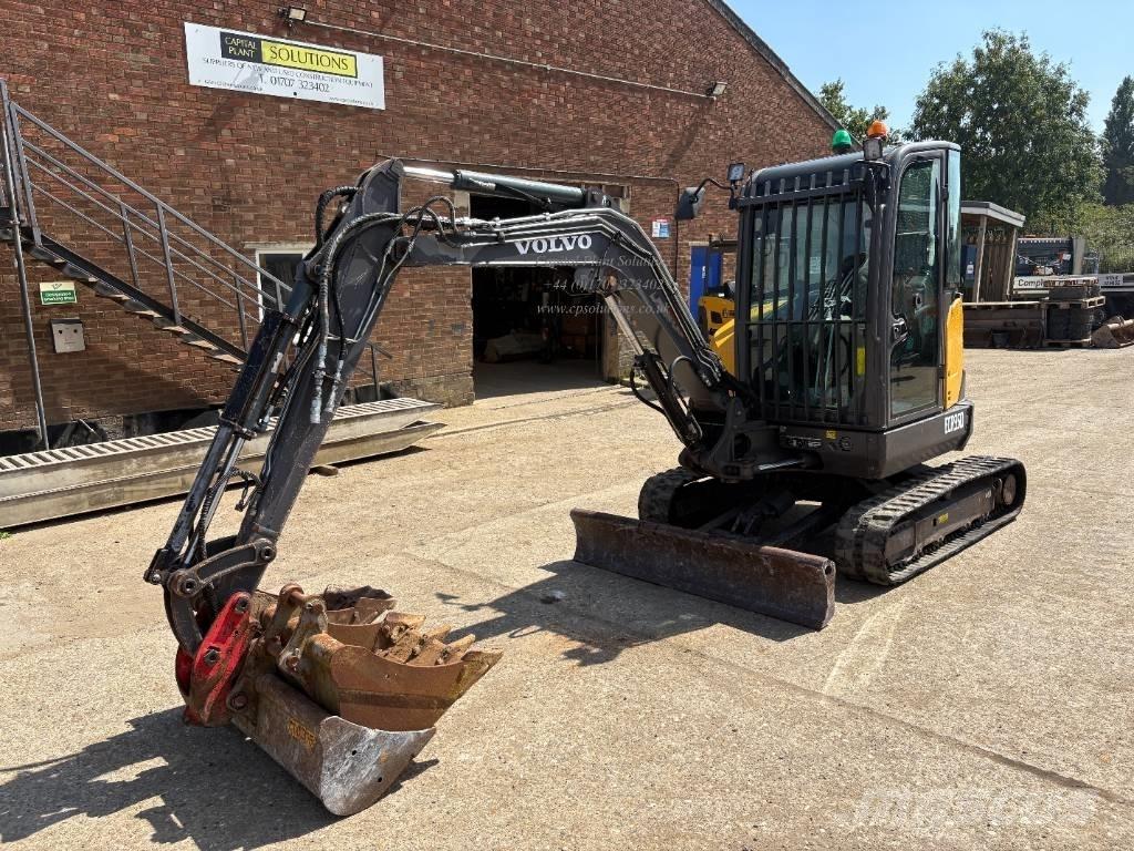 Volvo ECR 35 D Mini ekskavatörler, 7 tona dek