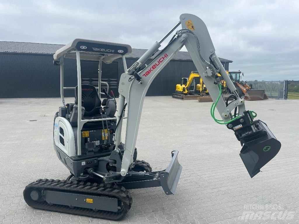 Takeuchi TB 20 E Mini ekskavatörler, 7 tona dek