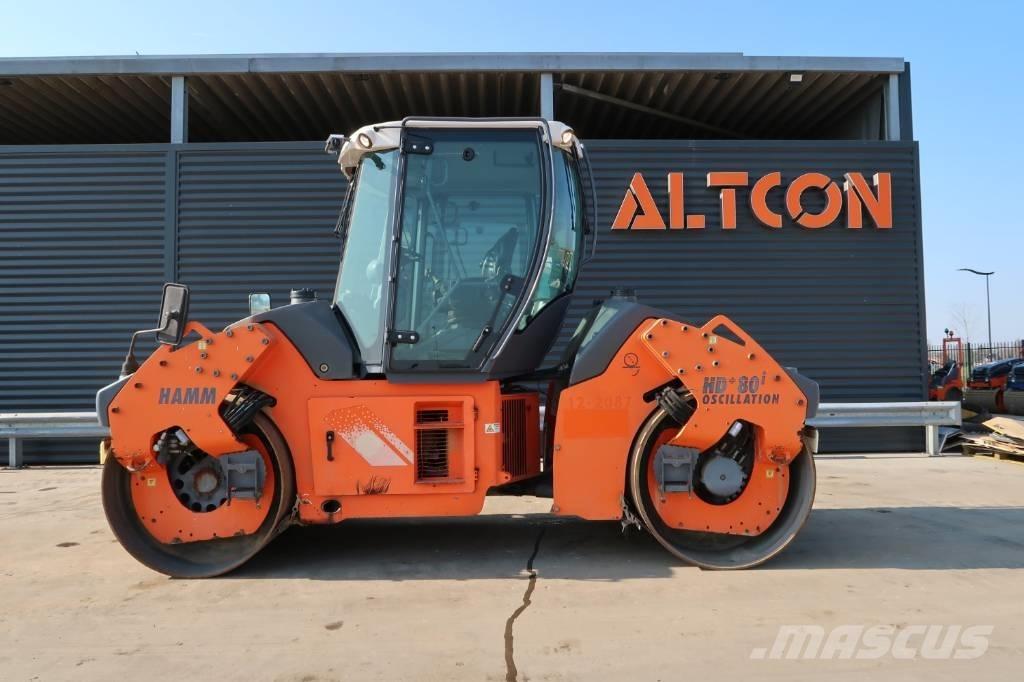 Hamm HD+ 80I VO-S Çift tamburlu silindirler