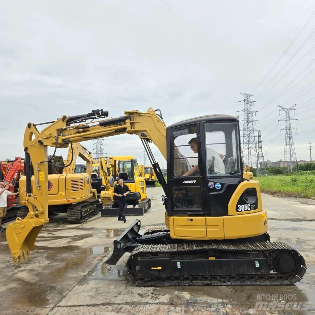 CAT 305 C CR Mini ekskavatörler, 7 tona dek