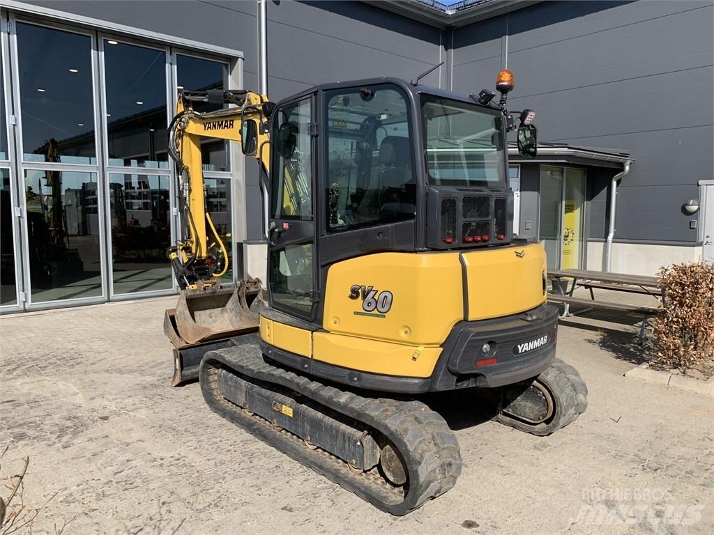 Yanmar SV 60 B Mini ekskavatörler, 7 tona dek