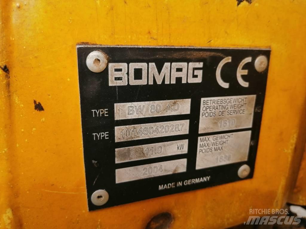 Bomag BW 80 Çift tamburlu silindirler