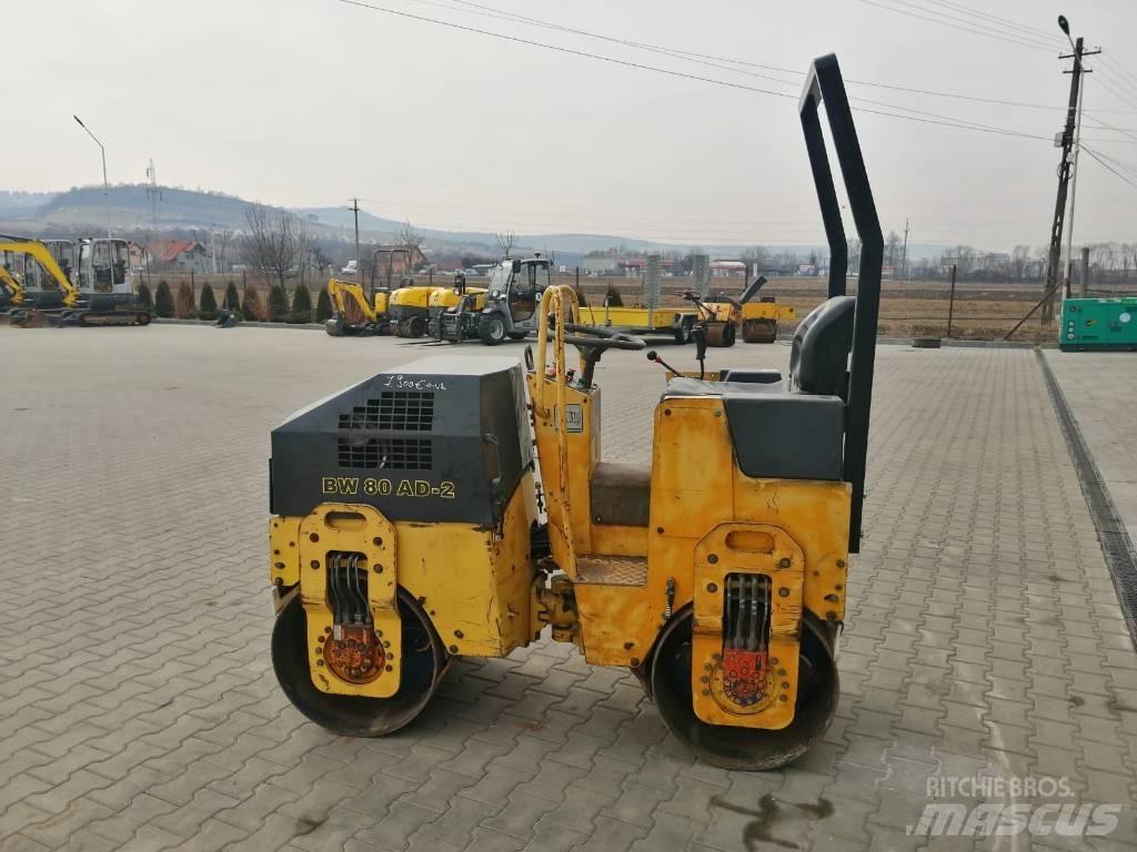 Bomag BW 80 Çift tamburlu silindirler