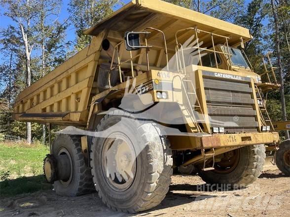 CAT 777B Belden kirma kaya kamyonu