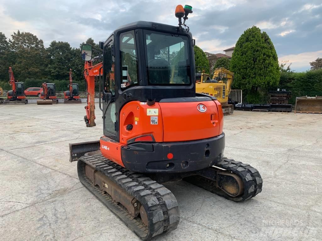Kubota U 48-4 Mini ekskavatörler, 7 tona dek
