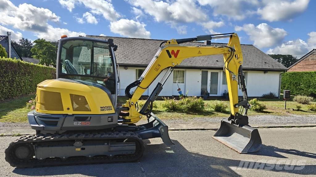 Wacker Neuson EZ 50 Mini ekskavatörler, 7 tona dek
