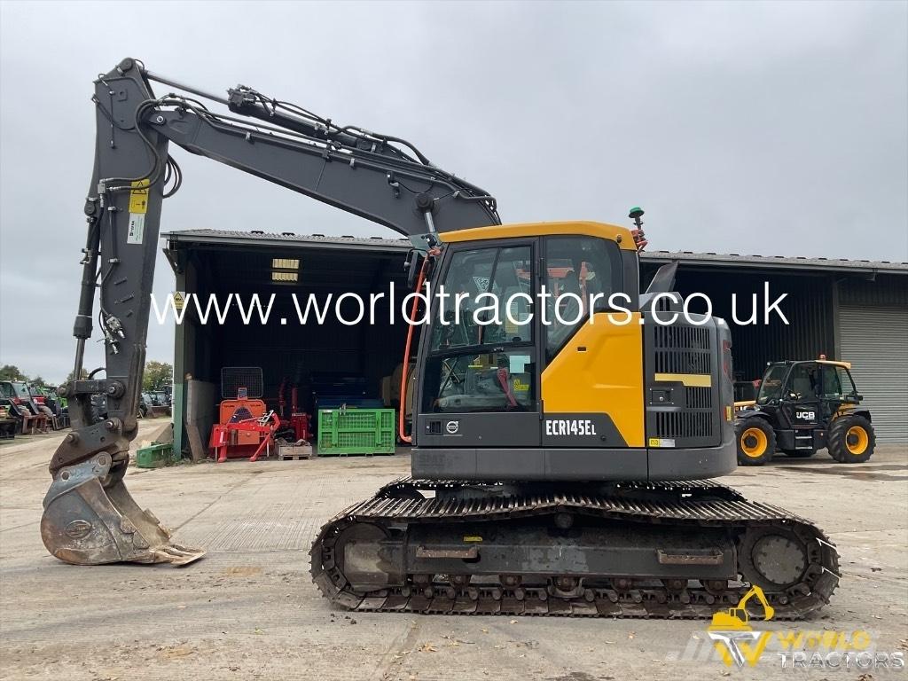 Volvo ECR 145 Paletli ekskavatörler