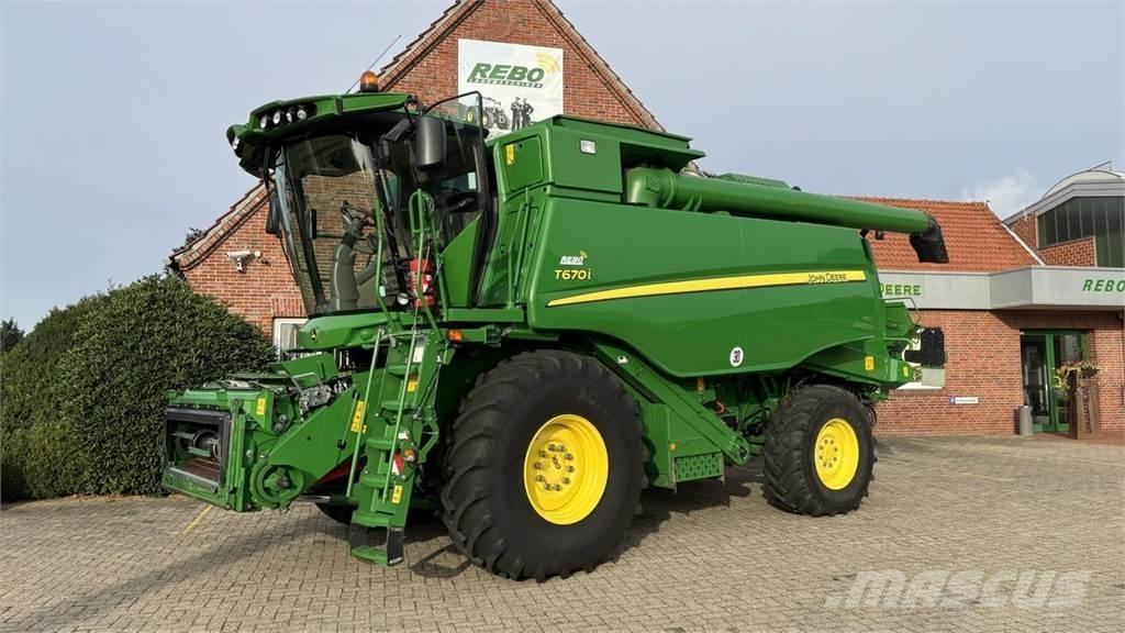 John Deere T660 Biçerdöverler