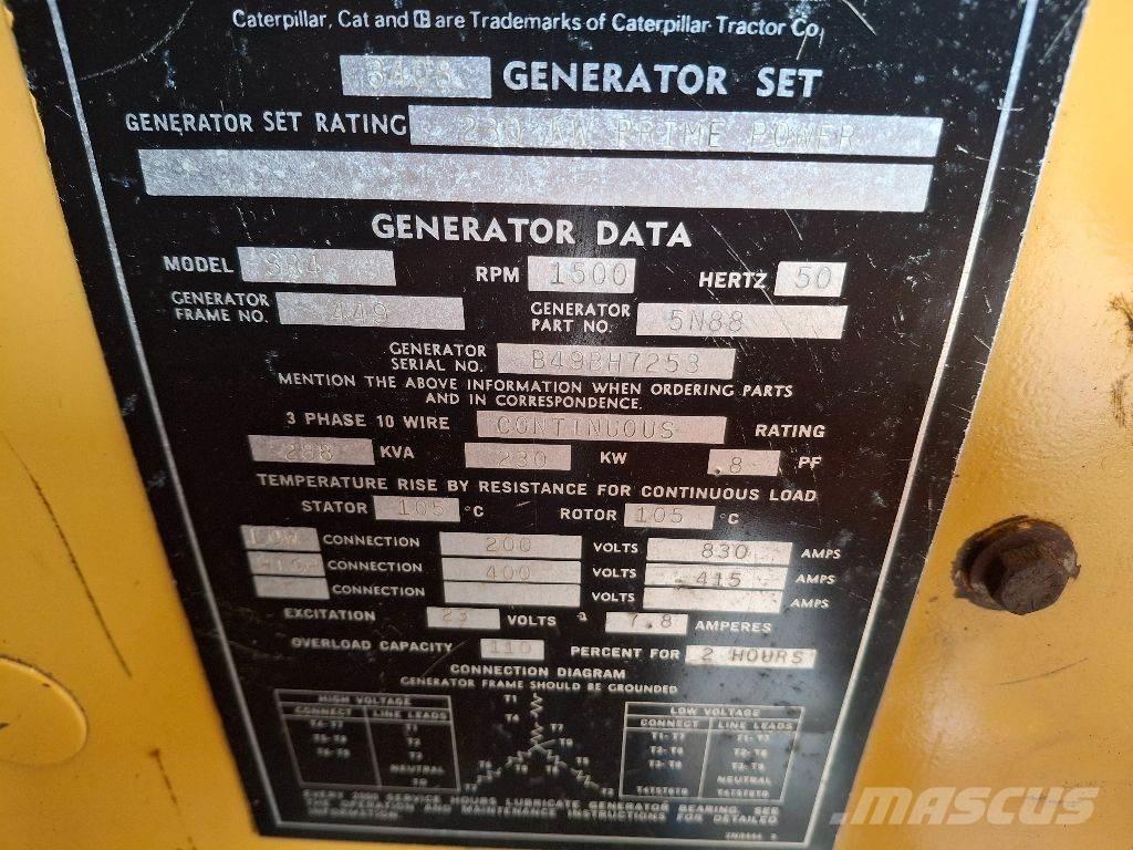 CAT 3408 CAT Diger aksam