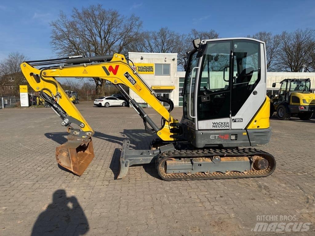 Wacker Neuson ET42 Paletli ekskavatörler