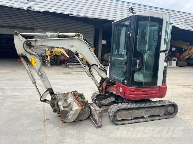 Takeuchi TB 23 R Mini ekskavatörler, 7 tona dek