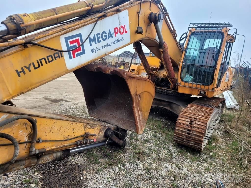 Hyundai 250 Paletli ekskavatörler