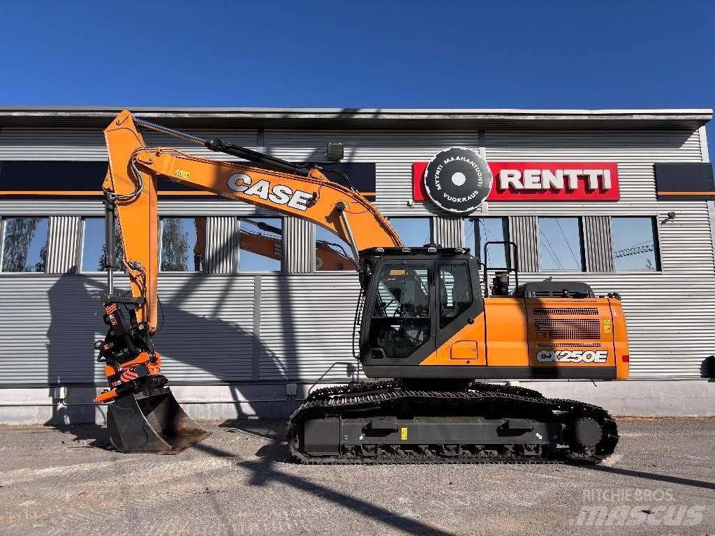 CASE CX 250 E Paletli ekskavatörler
